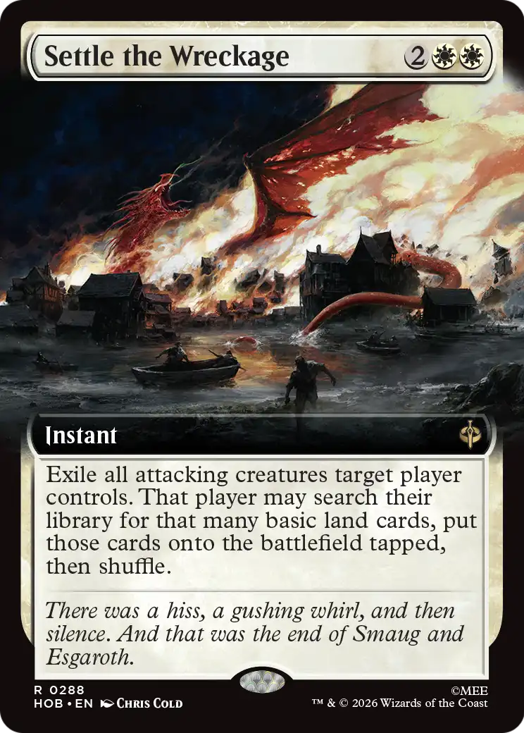 Settle the Wreckage (Extended Art) [The Hobbit] | Total Play
