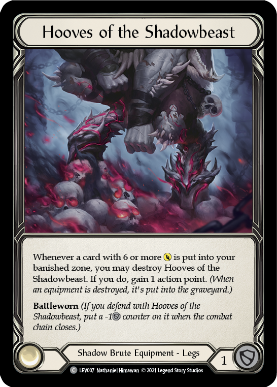 Hooves of the Shadowbeast [LEV007] (Monarch Levia Blitz Deck) | Total Play