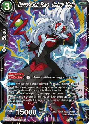 Demon God Towa, Umbral Might (BT16-115) [Realm of the Gods] | Total Play