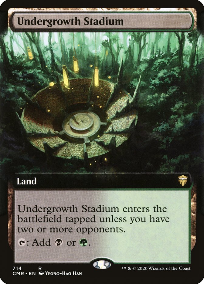 Undergrowth Stadium (Extended Art) [Commander Legends] | Total Play