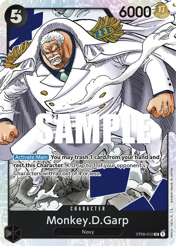 Monkey.D.Garp [Starter Deck: Absolute Justice] | Total Play