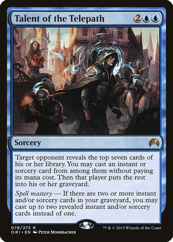 Talent of the Telepath [Magic Origins] | Total Play