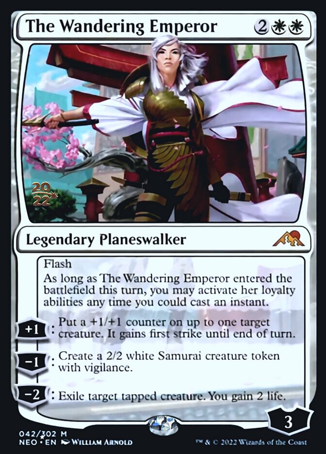 The Wandering Emperor [Kamigawa: Neon Dynasty Prerelease Promos] | Total Play