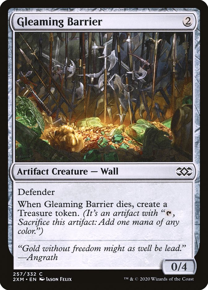 Gleaming Barrier [Double Masters] | Total Play