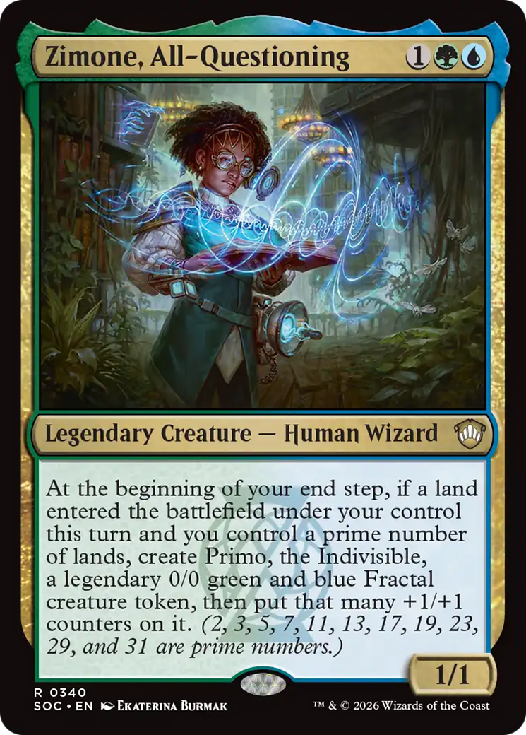 Zimone, All-Questioning [Secrets of Strixhaven Commander] | Total Play