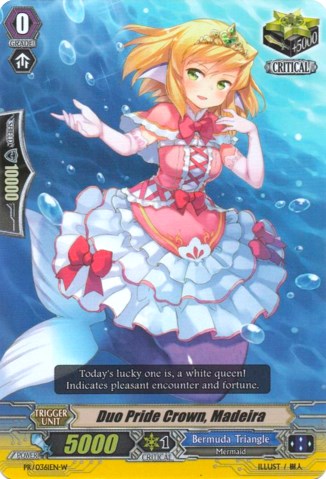 Duo Pride Crown, Madeira (White) (PR/0361EN-W) [Promo Cards] | Total Play