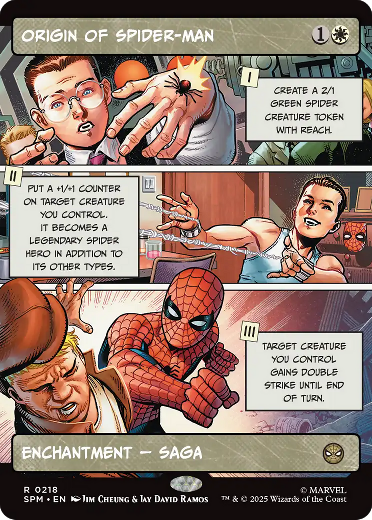 Origin of Spider-Man (Borderless) [Marvel's Spider-Man] | Total Play