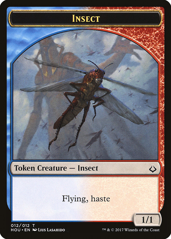 Champion of Wits // Insect Double-Sided Token [Hour of Devastation Tokens] | Total Play