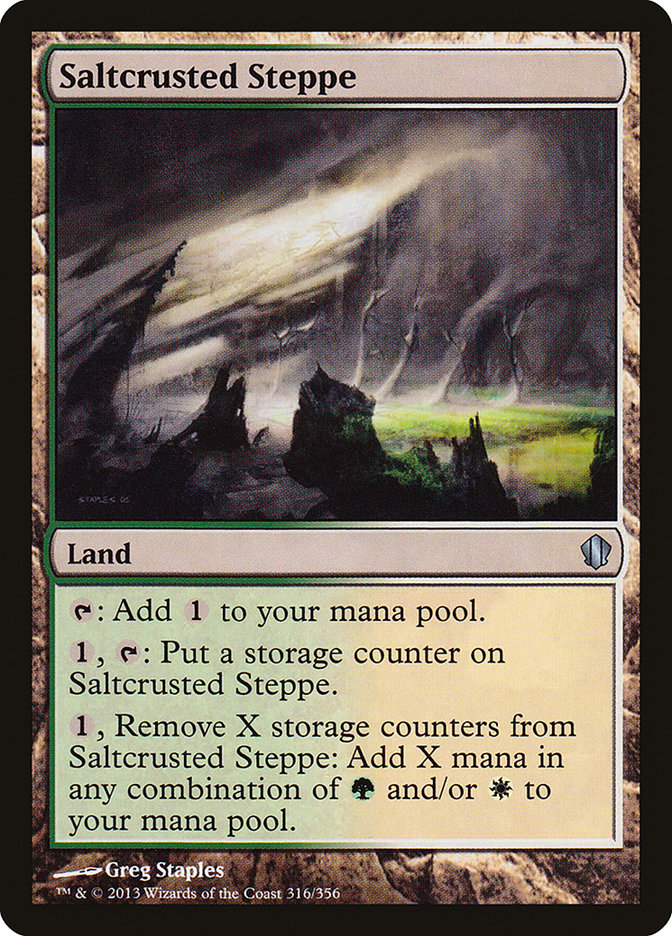 Saltcrusted Steppe [Commander 2013] | Total Play