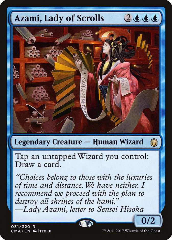 Azami, Lady of Scrolls [Commander Anthology] | Total Play