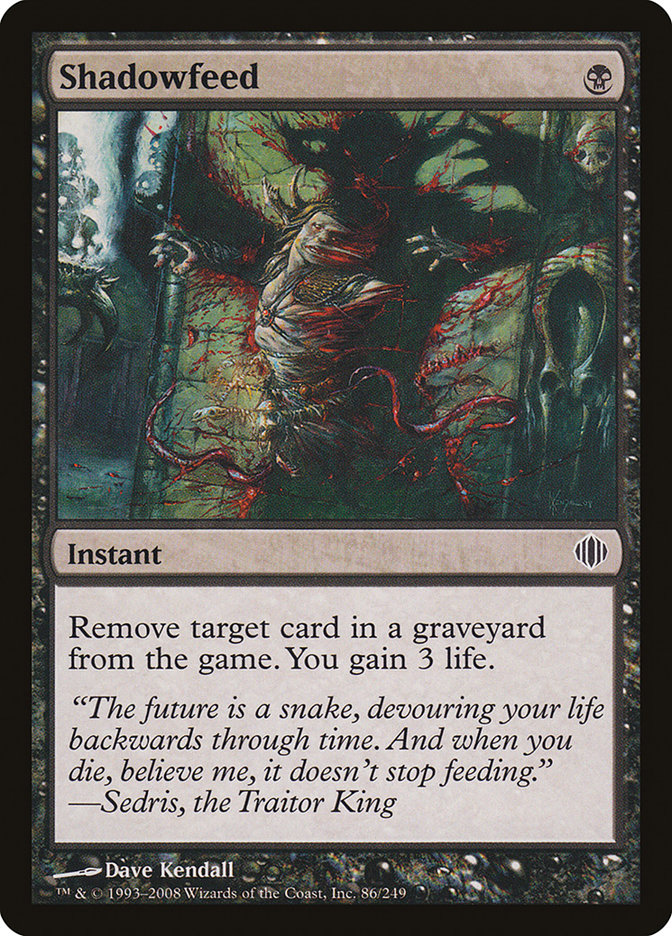 Shadowfeed [Shards of Alara] | Total Play