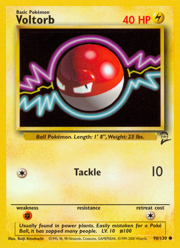 Voltorb (98/130) [Base Set 2] | Total Play