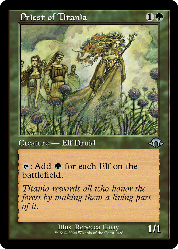 Priest of Titania (Retro) [Modern Horizons 3] | Total Play
