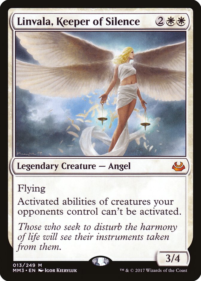 Linvala, Keeper of Silence [Modern Masters 2017] | Total Play