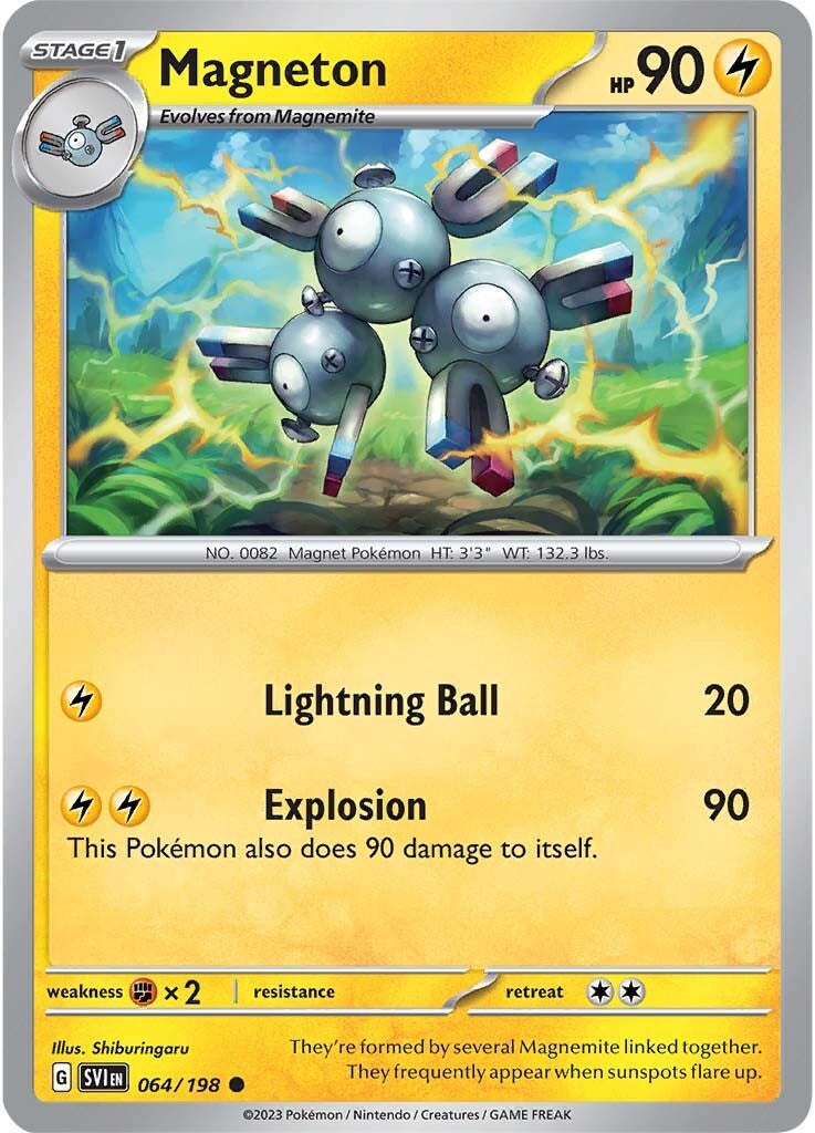 Magneton (064/198) [Scarlet & Violet: Base Set] | Total Play