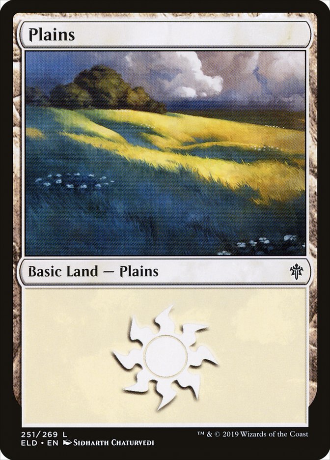 Plains (251) [Throne of Eldraine] | Total Play