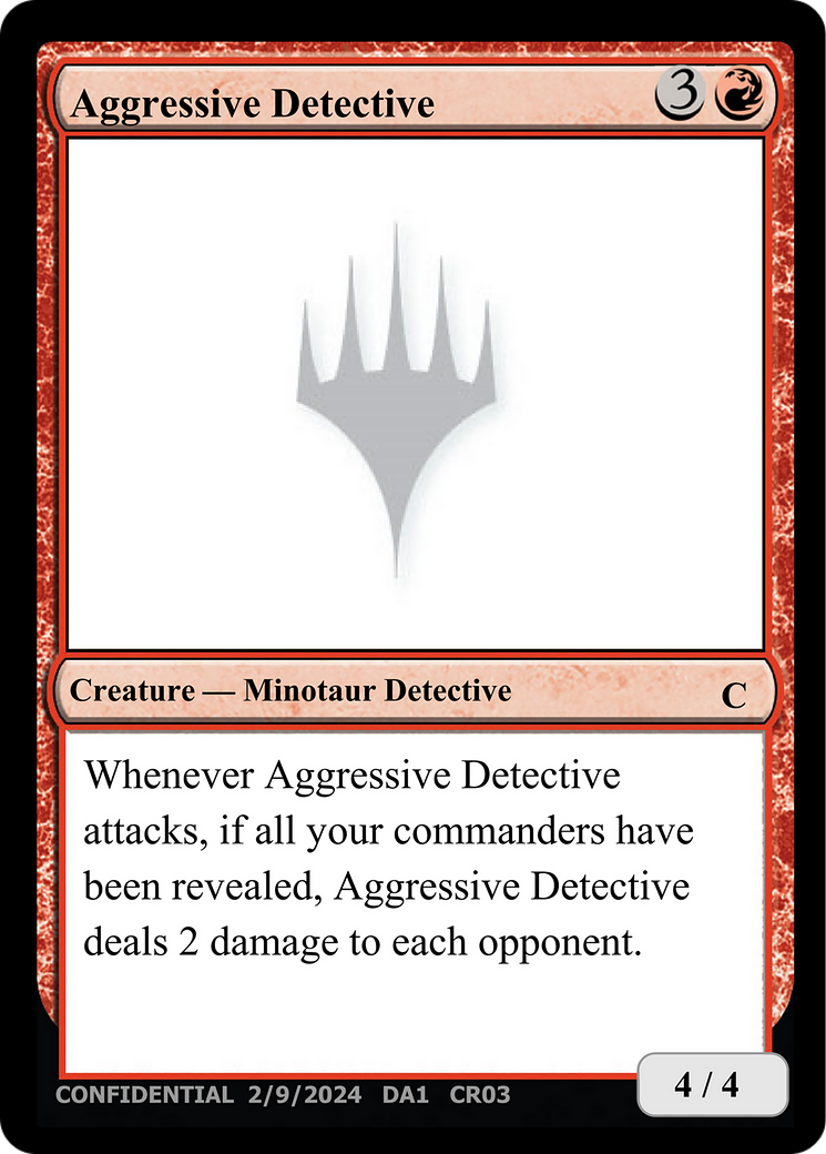 Aggressive Detective [Unknown Event] | Total Play