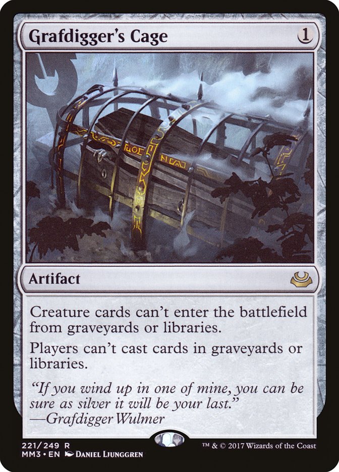 Grafdigger's Cage [Modern Masters 2017] | Total Play