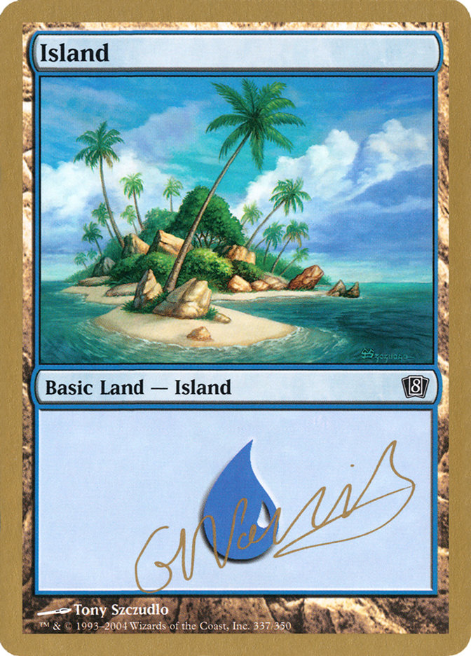 Island (gn337) (Gabriel Nassif) [World Championship Decks 2004] | Total Play