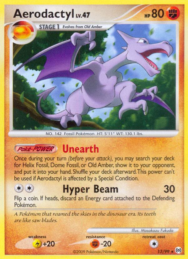 Aerodactyl (13/99) [Platinum: Arceus] | Total Play