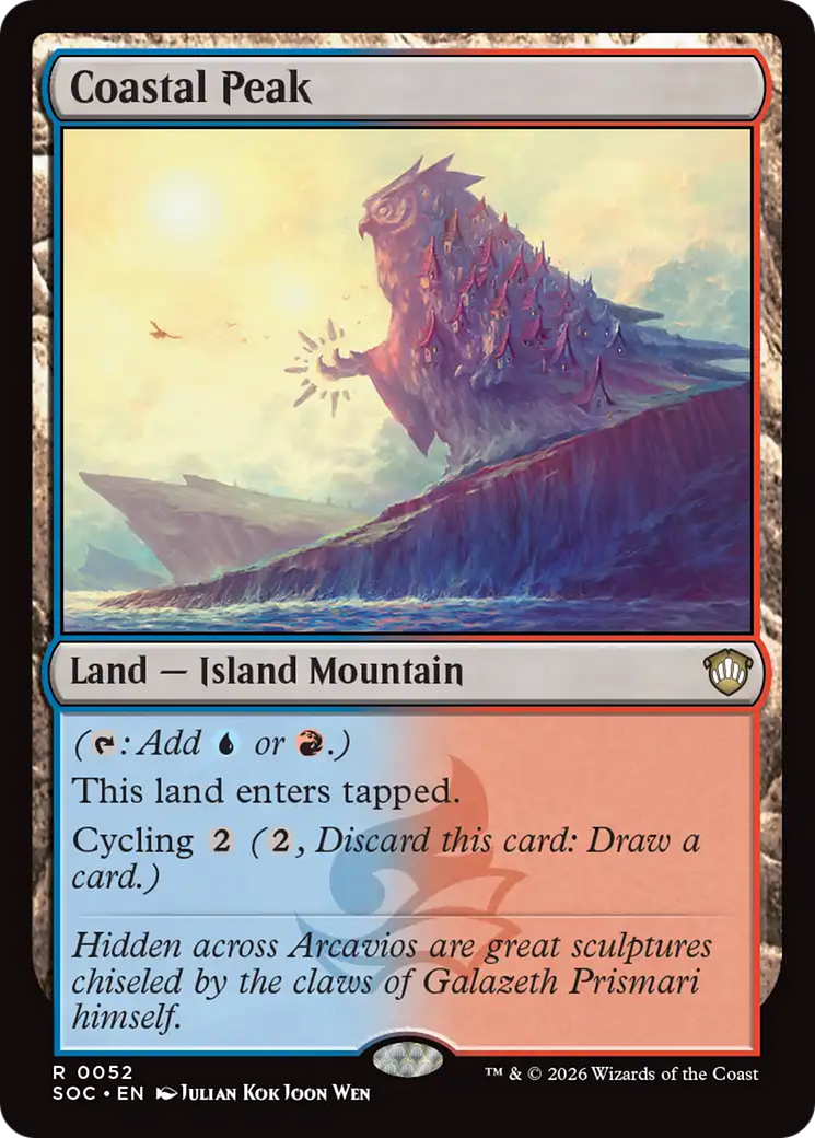 Coastal Peak [Secrets of Strixhaven Commander] | Total Play