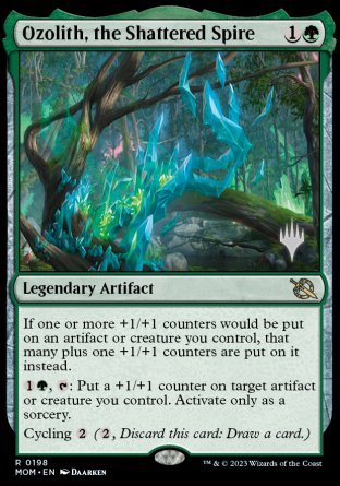 Ozolith, the Shattered Spire (Promo Pack) [March of the Machine Promos] | Total Play