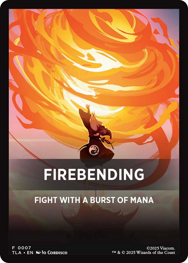 Firebending Theme Card [Avatar: The Last Airbender] | Total Play