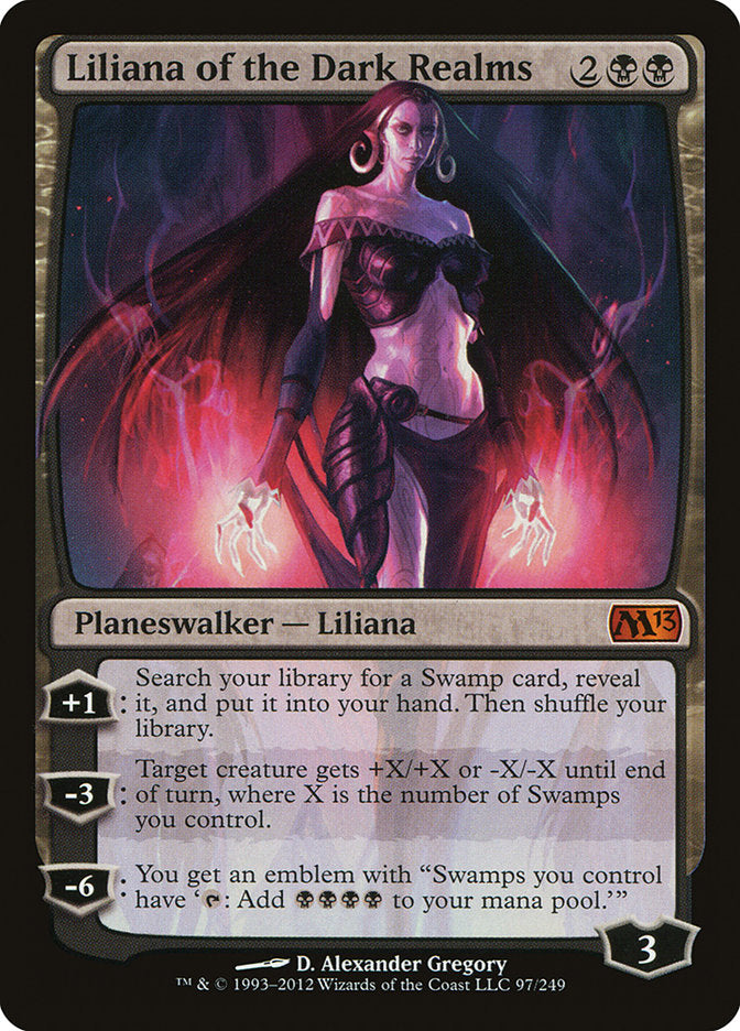 Liliana of the Dark Realms [Magic 2013] | Total Play