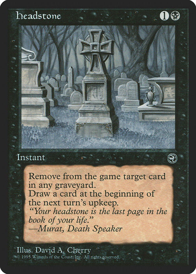 Headstone [Homelands] | Total Play