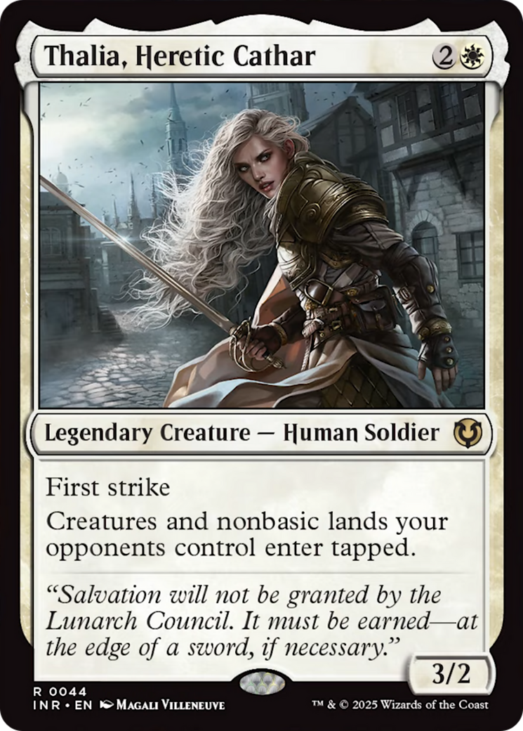 Thalia, Heretic Cathar [Innistrad Remastered] | Total Play