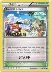 Tropical Beach (BW28) (Staff) [Black & White: Black Star Promos] | Total Play