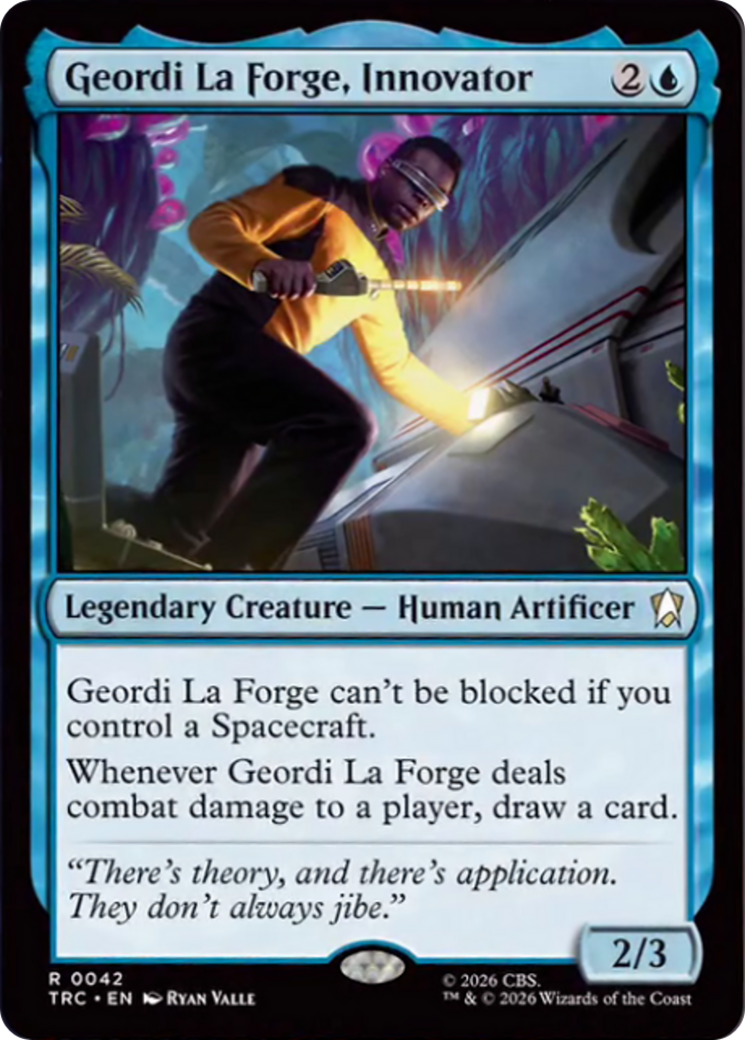Geordi La Forge, Innovator [Star Trek Commander] | Total Play