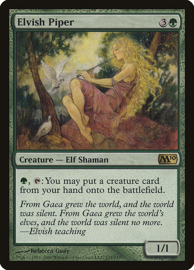 Elvish Piper [Magic 2010] | Total Play