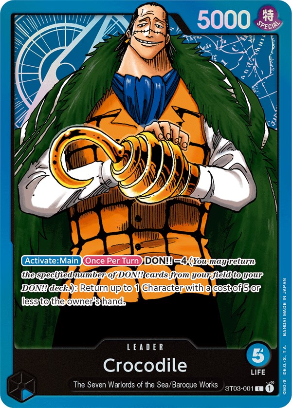Crocodile (001) [Starter Deck: The Seven Warlords of The Sea] | Total Play