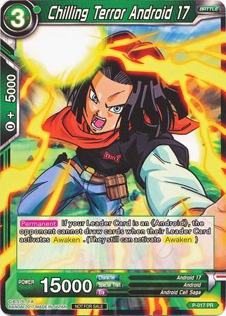 Chilling Terror Android 17 (Foil) (P-017) [Promotion Cards] | Total Play