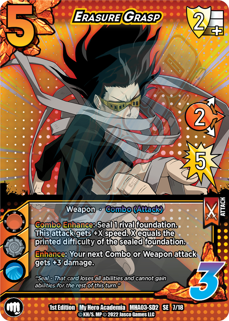 Erasure Grasp [Eraser Head Clash Deck] | Total Play