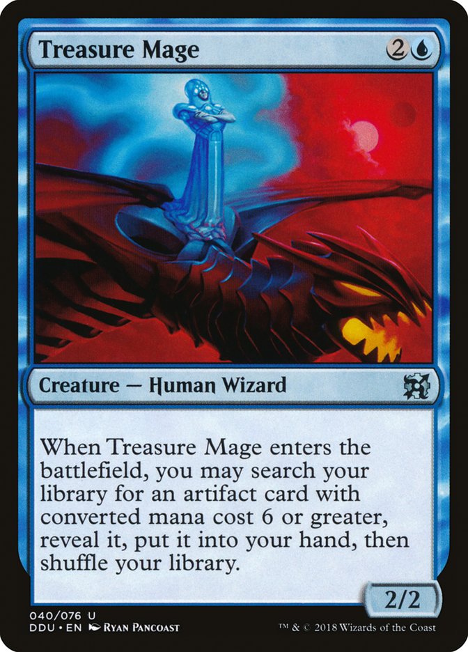 Treasure Mage [Duel Decks: Elves vs. Inventors] | Total Play