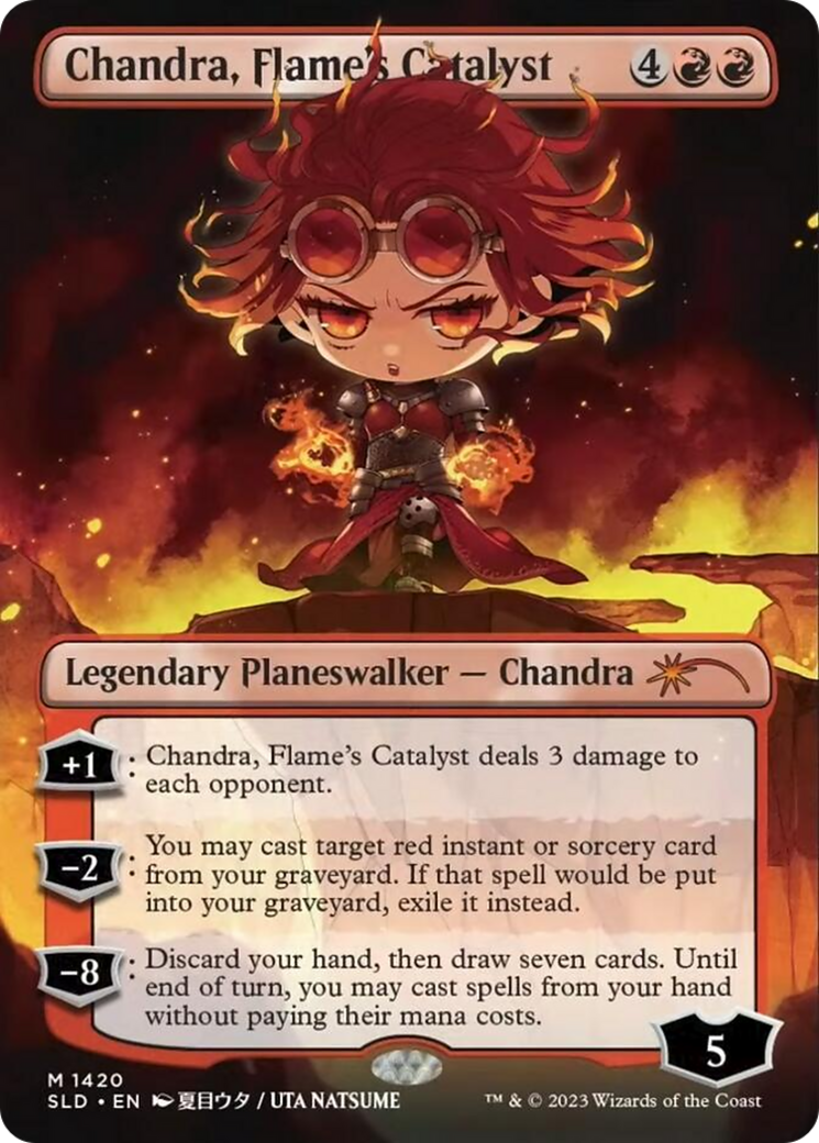 Chandra, Flame's Catalyst (Rainbow Foil) [Secret Lair Drop Series] | Total Play