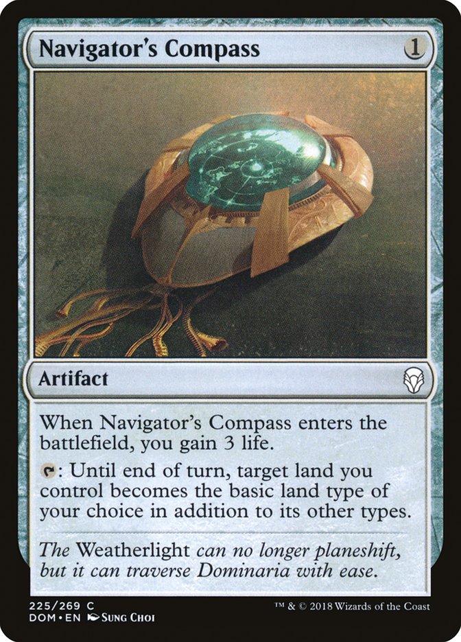 Navigator's Compass [Dominaria] | Total Play