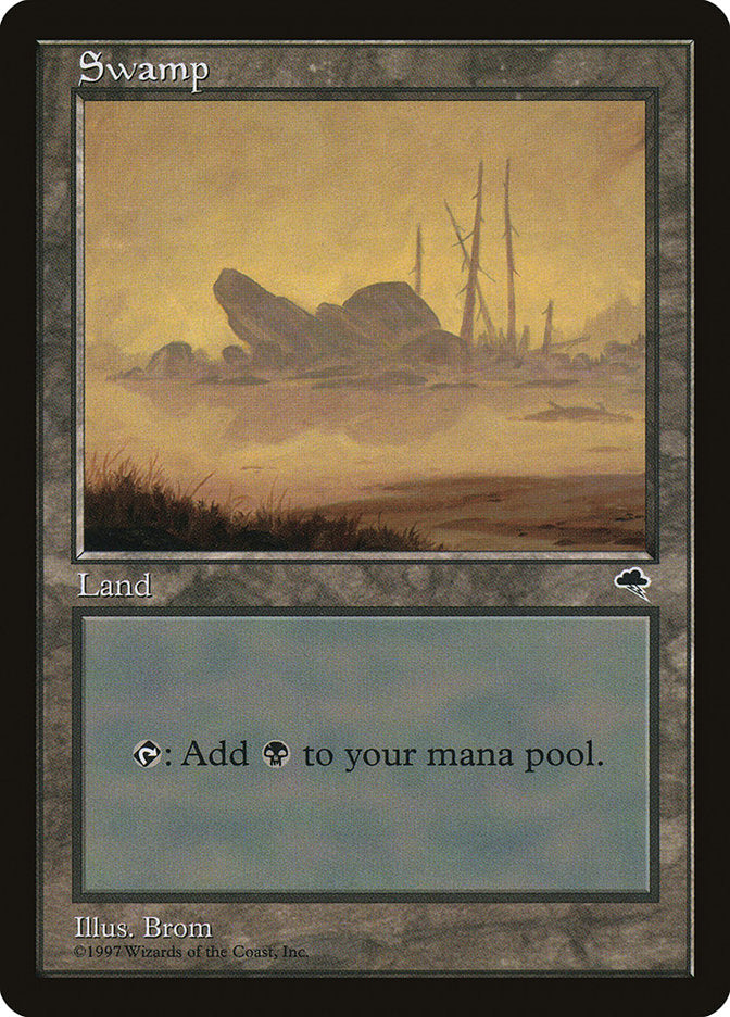 Swamp (Large Jutting Stone) [Tempest] | Total Play