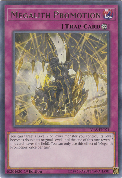 Megalith Promotion [IGAS-EN071] Rare | Total Play