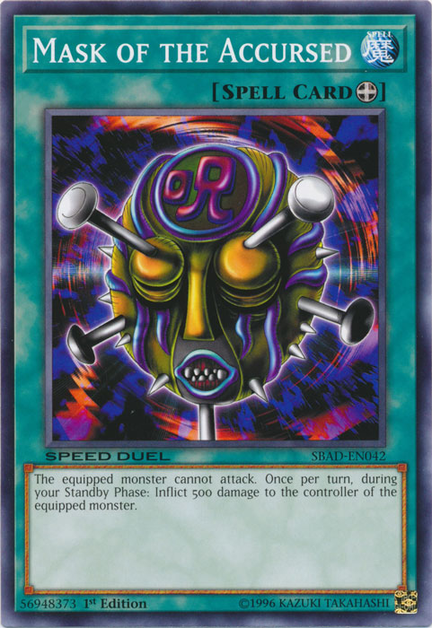 Mask of the Accursed [SBAD-EN042] Common | Total Play