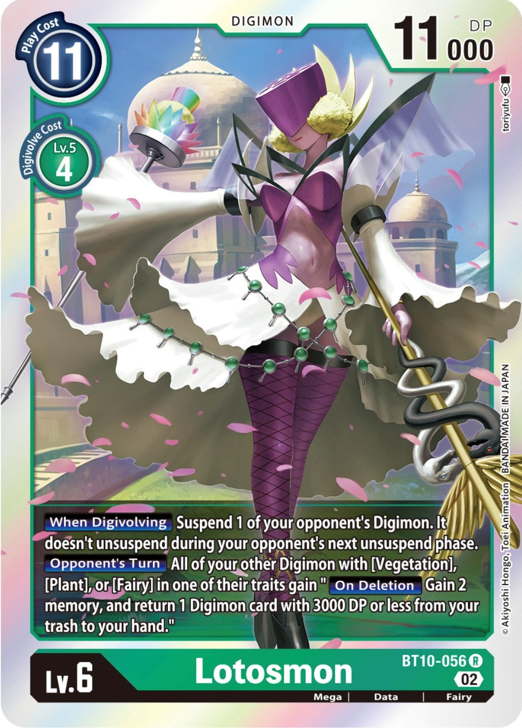 Lotosmon [BT10-056] [Xros Encounter] | Total Play