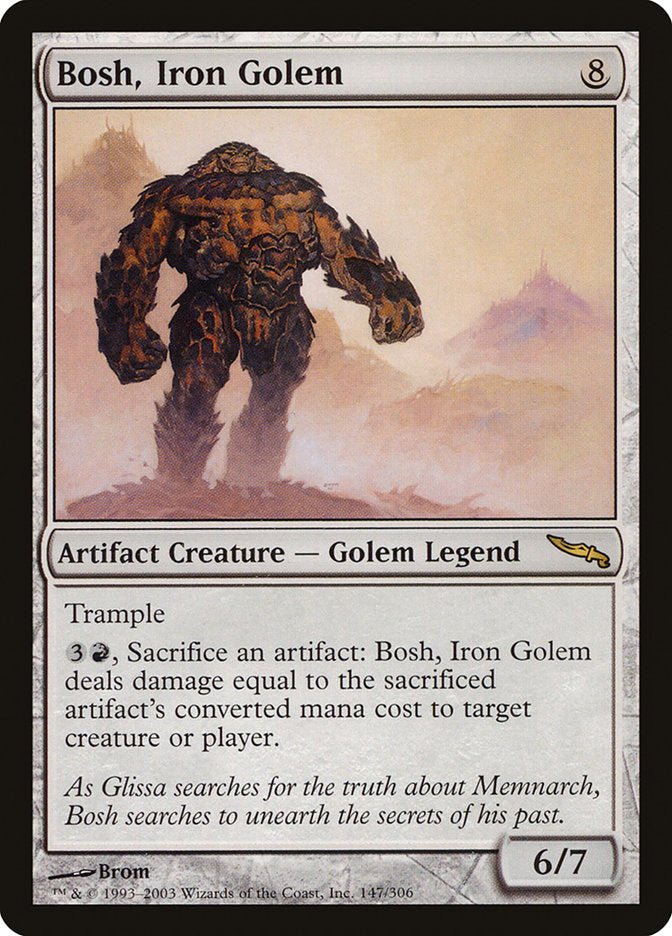 Bosh, Iron Golem [Mirrodin] | Total Play