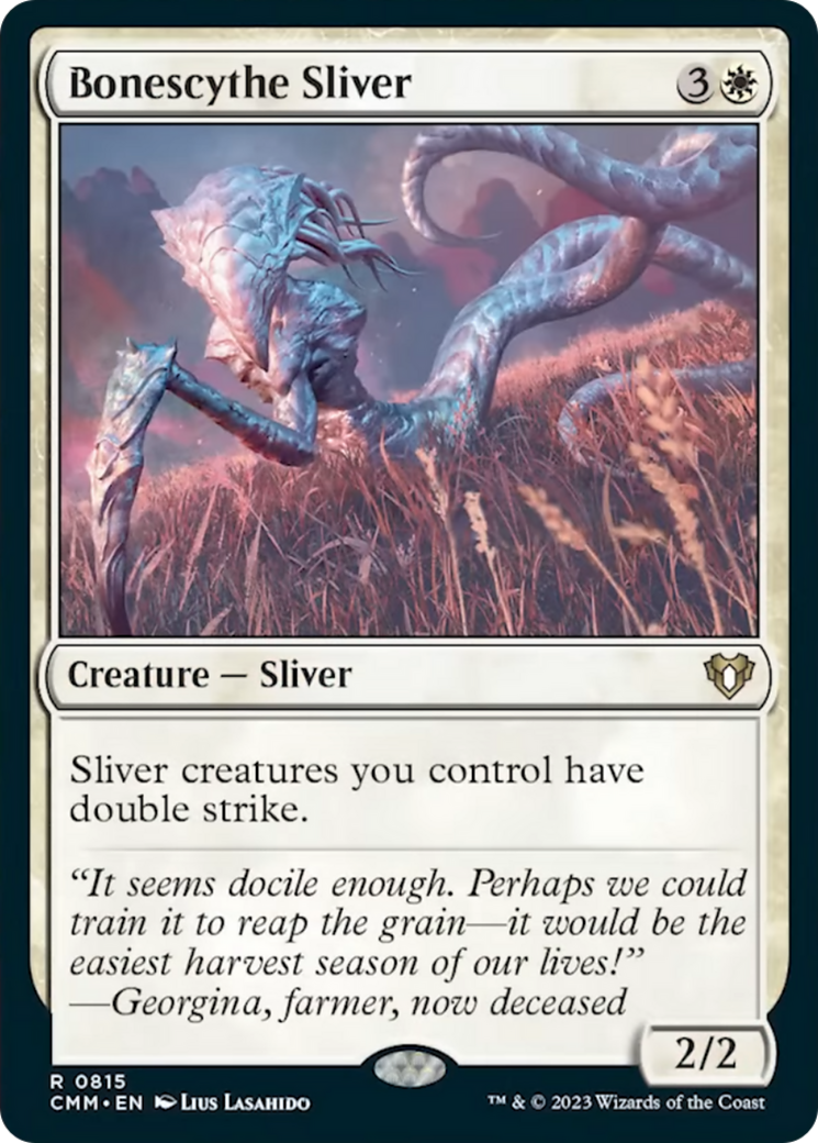 Bonescythe Sliver [Commander Masters] | Total Play