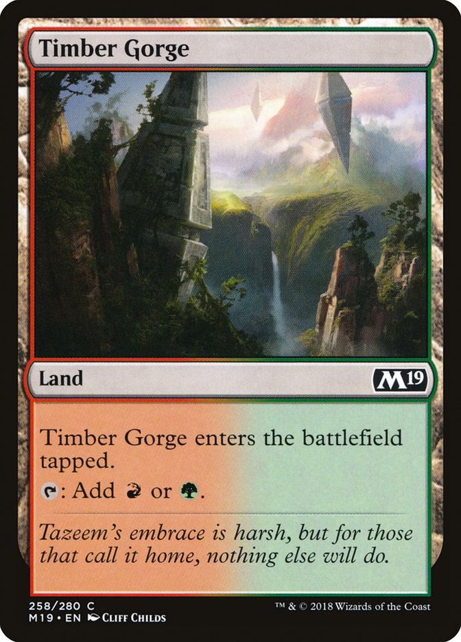Timber Gorge [Core Set 2019] | Total Play