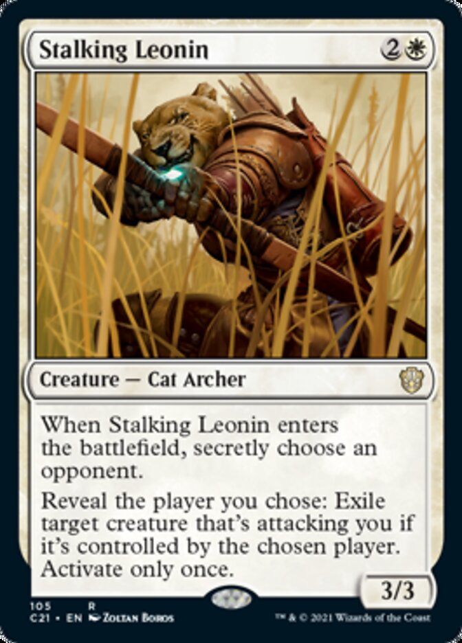 Stalking Leonin [Commander 2021] | Total Play