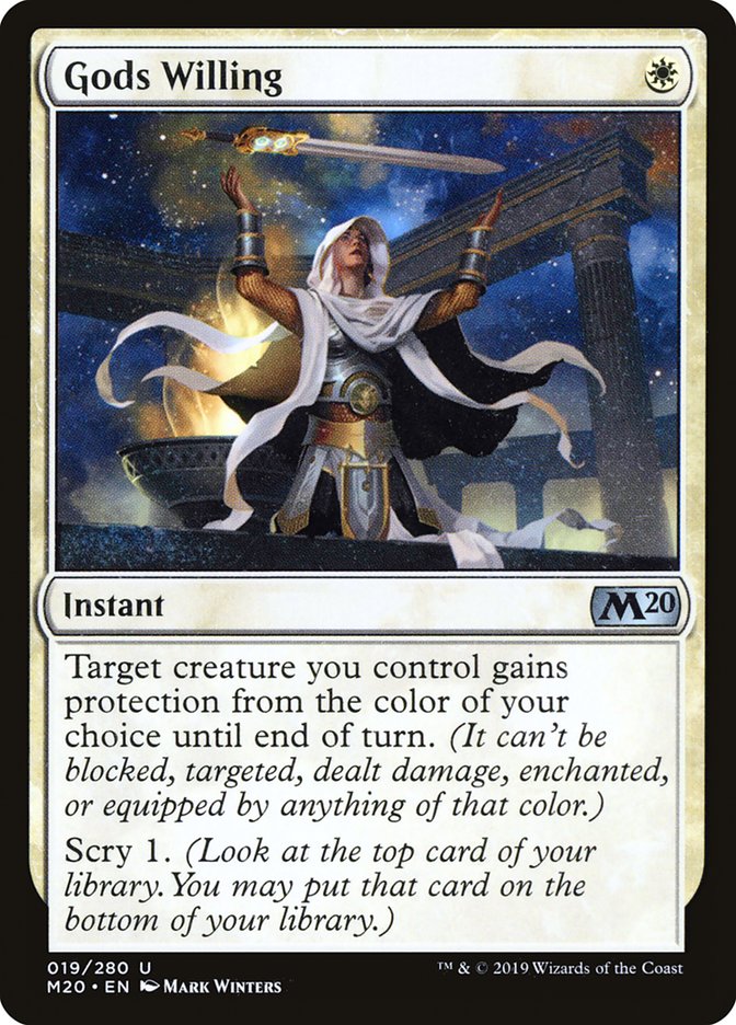 Gods Willing [Core Set 2020] | Total Play