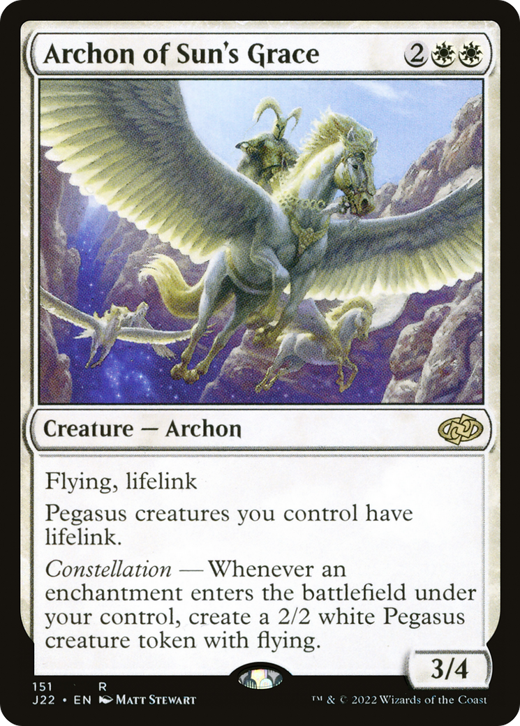 Archon of Sun's Grace [Jumpstart 2022] | Total Play