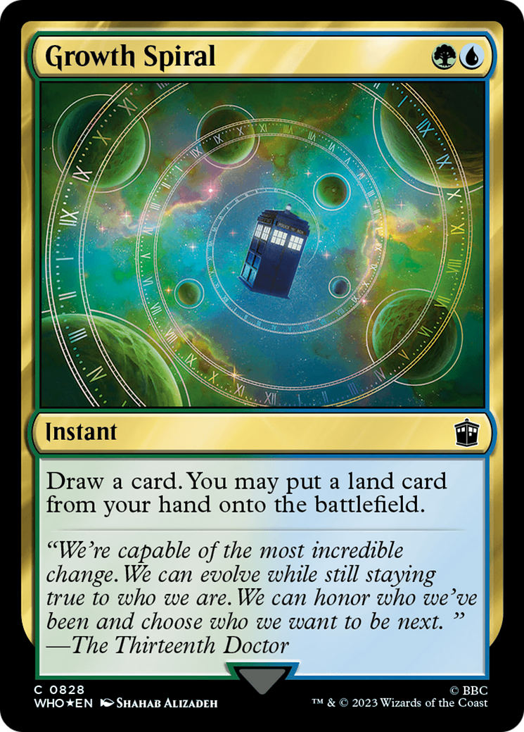 Growth Spiral (Surge Foil) [Doctor Who] | Total Play